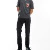 Hollister Slim Straight Fit Jeans In Washed Black For Men