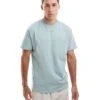 Hollister Cooling Relaxed Fit T-shirt In Light Blue For Men