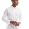 Hollister Core Oxford Shirt In White For Men