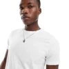 Hollister Icon Logo T-shirt In White For Men Moonlit Ocean