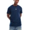Hollister Icon Logo T-shirt In Navy For Men