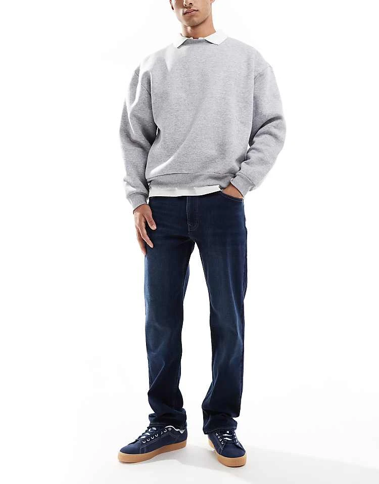 Hollister Straight Leg Jean In Blue Wash For Men