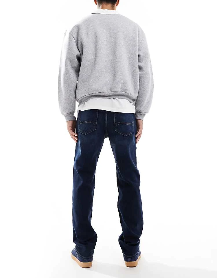 Hollister Straight Leg Jean In Blue Wash For Men - Image 2