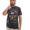 Hollister F1 Vegas Motif Detail Tshirt In Black For Men