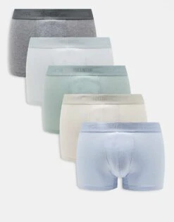 Hollister 10 Pack Basic Classic Trunks In Multi For Men