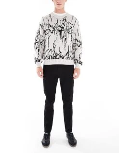 Hollister Skinny Jean In Dark Blue For Men