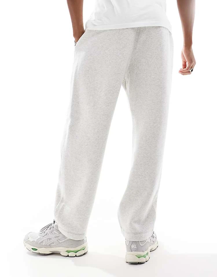 Hollister Baggy Straight Leg Motif Jogger Co-ord In Grey For Men - Image 4