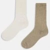 Hollister Novelty Americana 2 Pack Socks In Grey And Brown For Men Grey / Brown