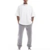 Hollister Relaxed Jogger In Grey Wash For Men
