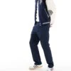 Hollister Pull On Straight Leg Relaxed Trouser In Navy For Men