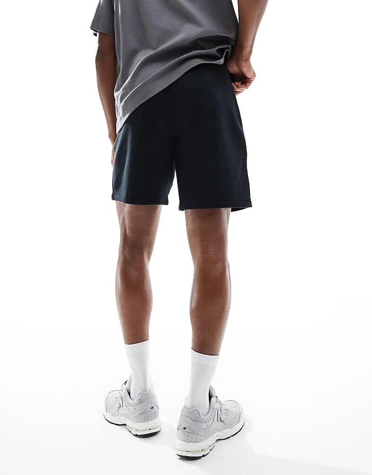 Hollister 8"" Icon Fleece Short In Black For Men - Image 5
