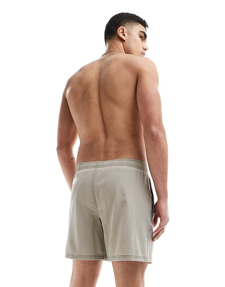 Hollister Y2K Swim Short In Khaki For Men - Image 3