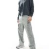Hollister Baggy Carpenter Trouser In Grey For Men