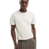 Hollister Short Sleeve Logo Surf T-shirt In White For Men