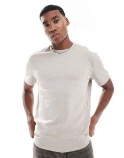 Hollister Relaxed T-shirt In Stone For Men