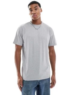 Hollister Relaxed Leisure T-shirt In Stone For Men