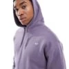 Hollister Relaxed Icon Hoodie In Purple For Men Sage